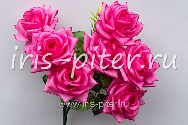 Букет роза 7г раскрытая