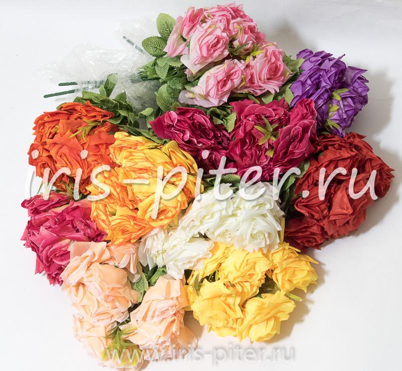 Букет роза 7г раскрытая