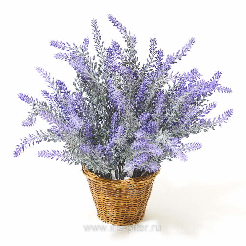 Корзинка с лавандой