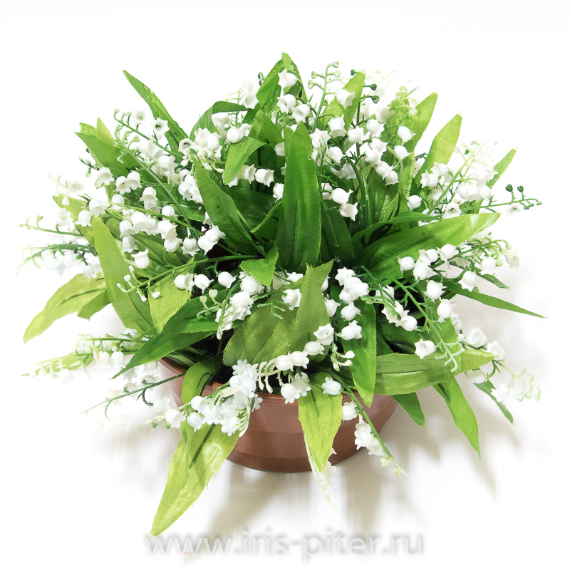 Вазон с ландышем малый 