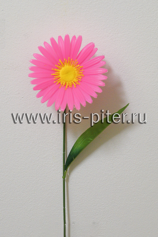 Гербера одиночная пластмассовая