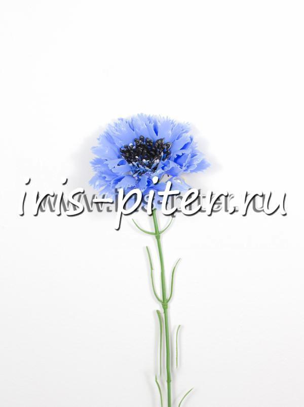 Василек голубой пластиковый