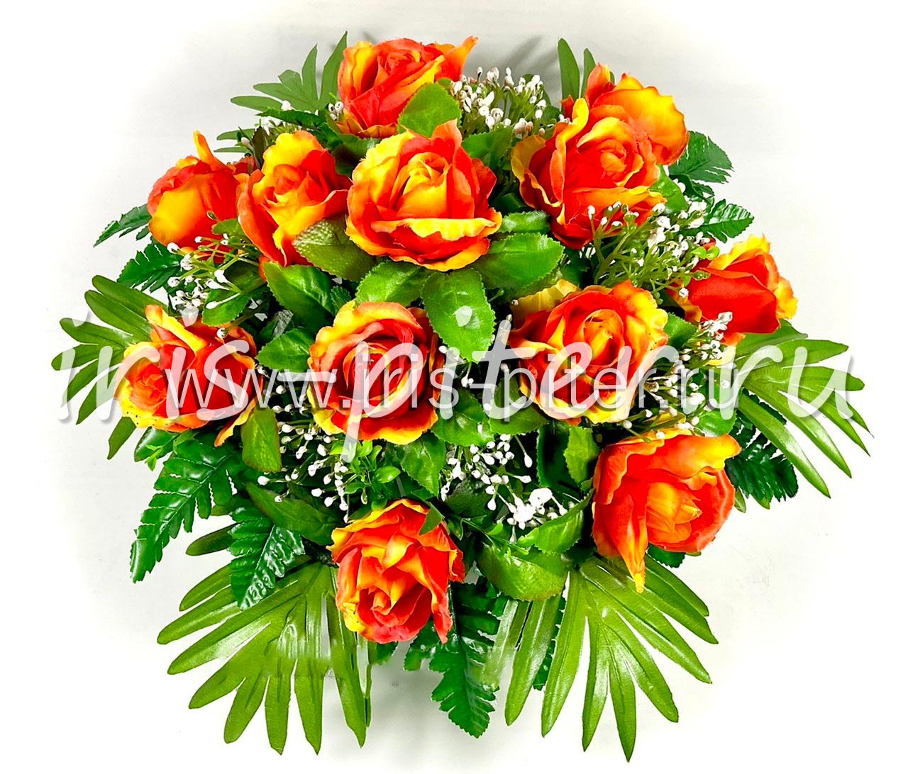 Полянка с розой 