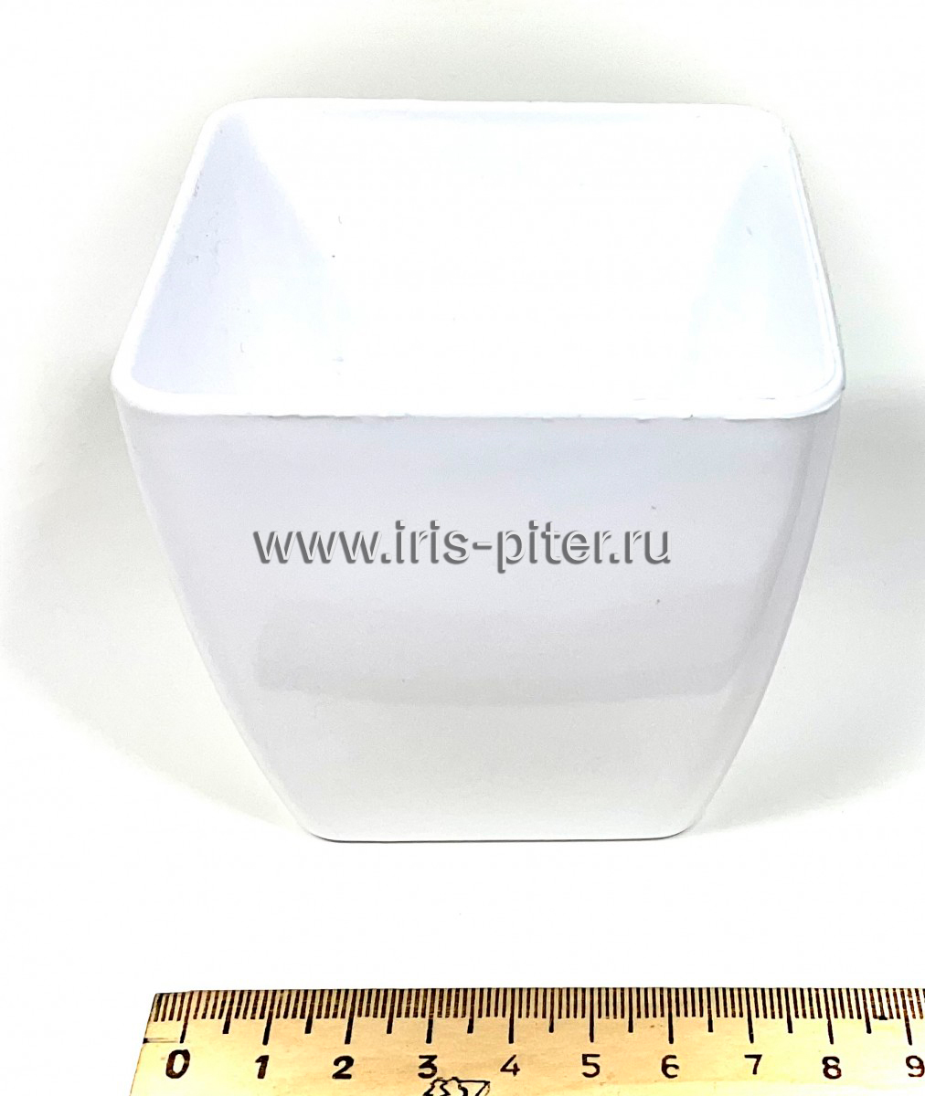 Кашпо квадратное большое 8см