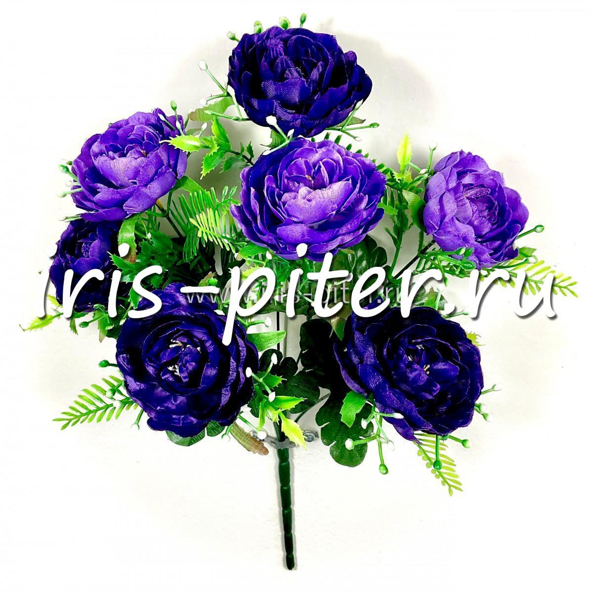 Букет камелия 7г с папоротником