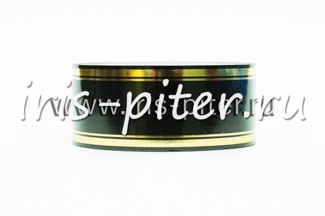 Лента золотая полоса 5/50 