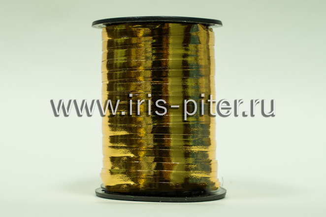 Катушка м/золотая полоса или металлизиров 0,5/250 
