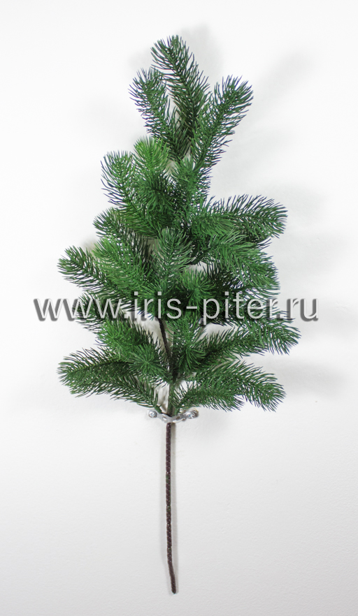 Ветка елка большая 27в темно-зеленая