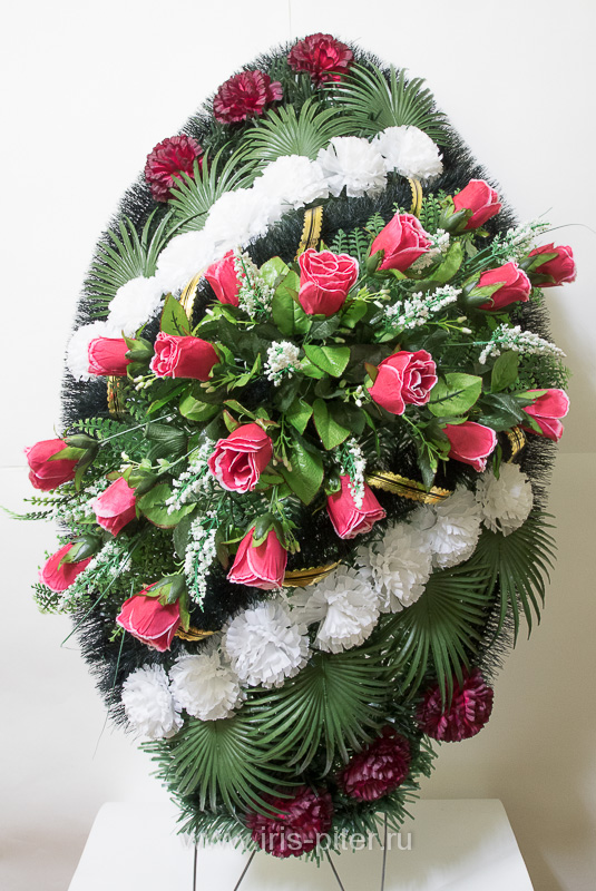 Венок большой с пальмой
