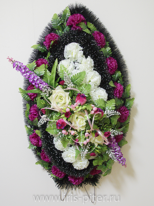 Венок большой с веткой