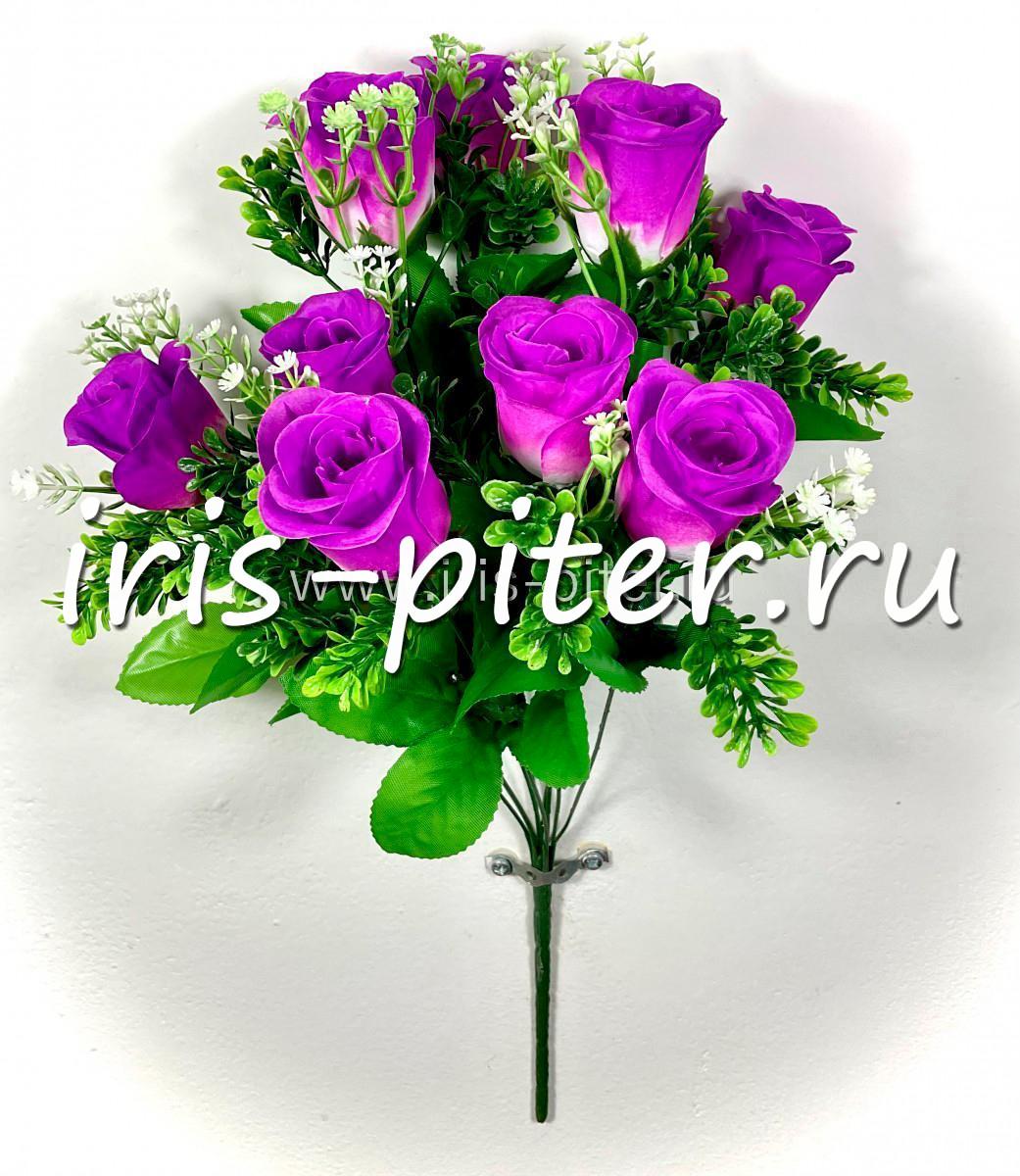 Букет роза 9г бутон 