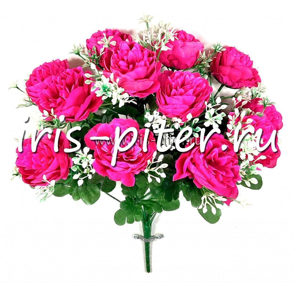 Букет пион 12г
