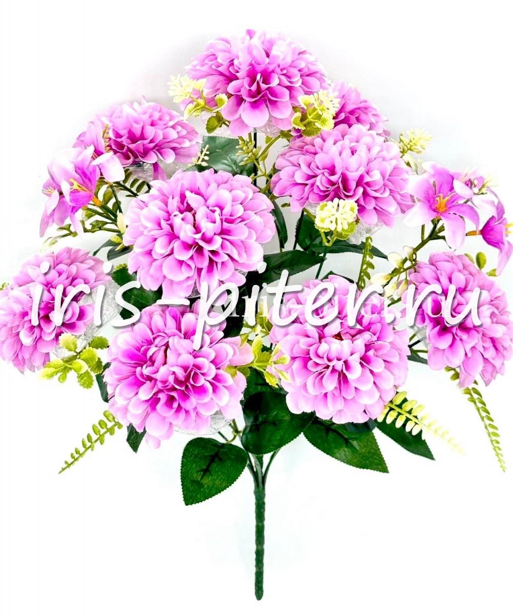 Букет георгин 9г 2доб 