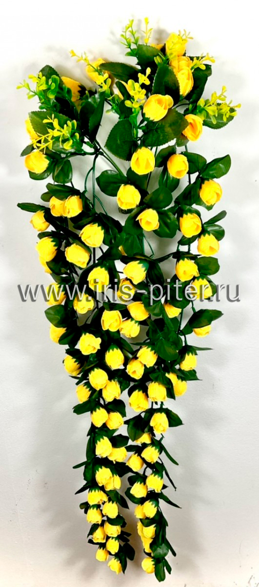 Ветка камелия ампельная желтая