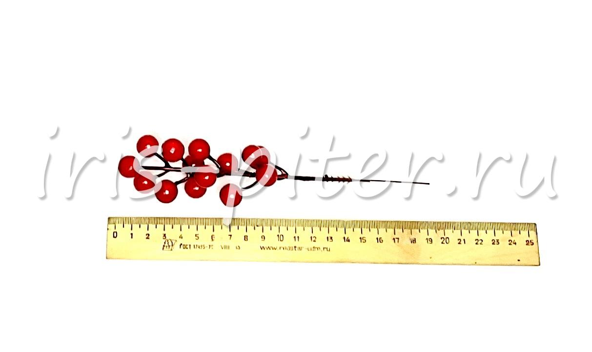 Ветка ягоды 14г красные