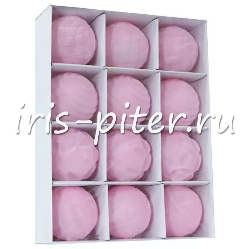 шарики 5см матовые фигурные 12шт