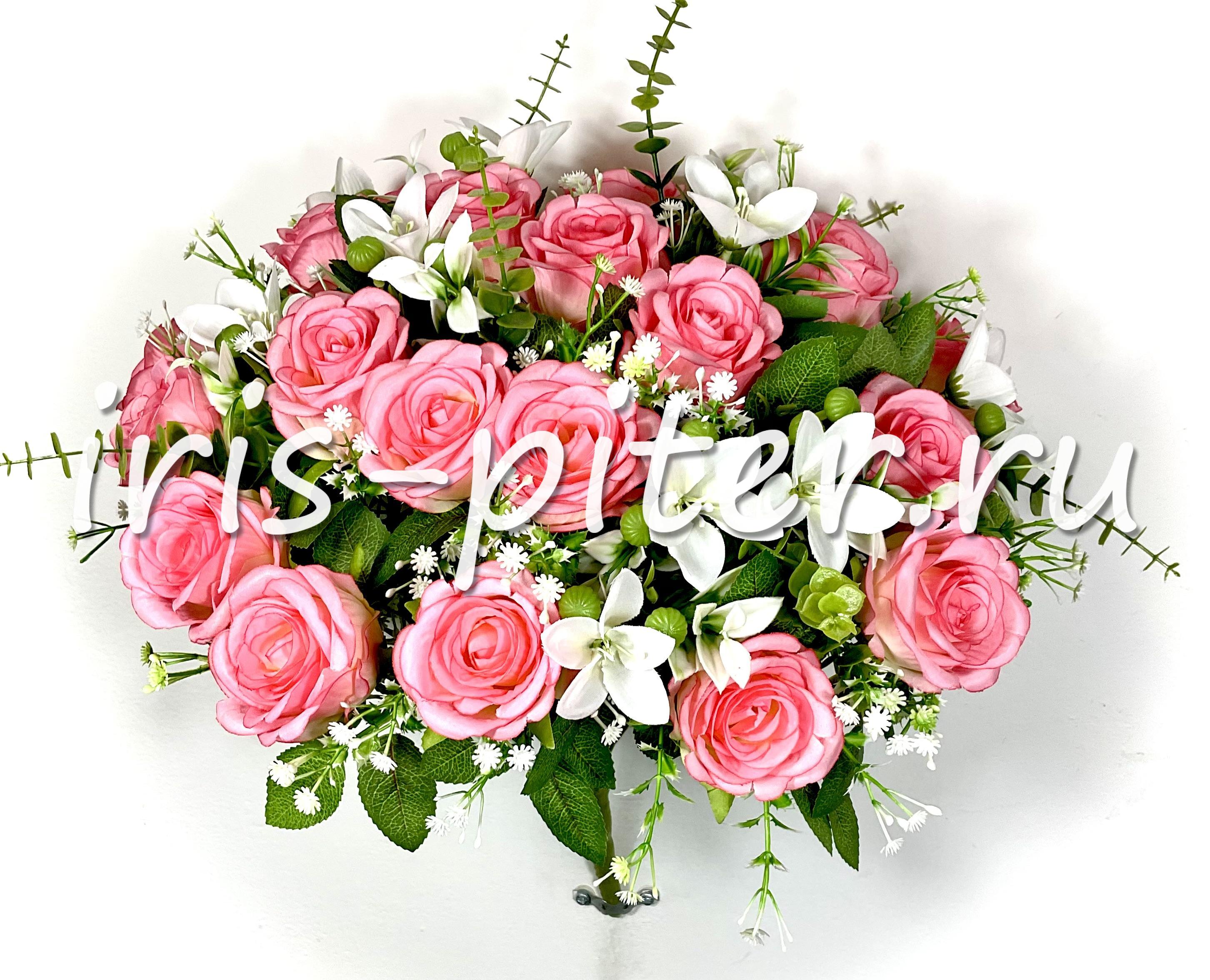 Букет роза 20г 10доб