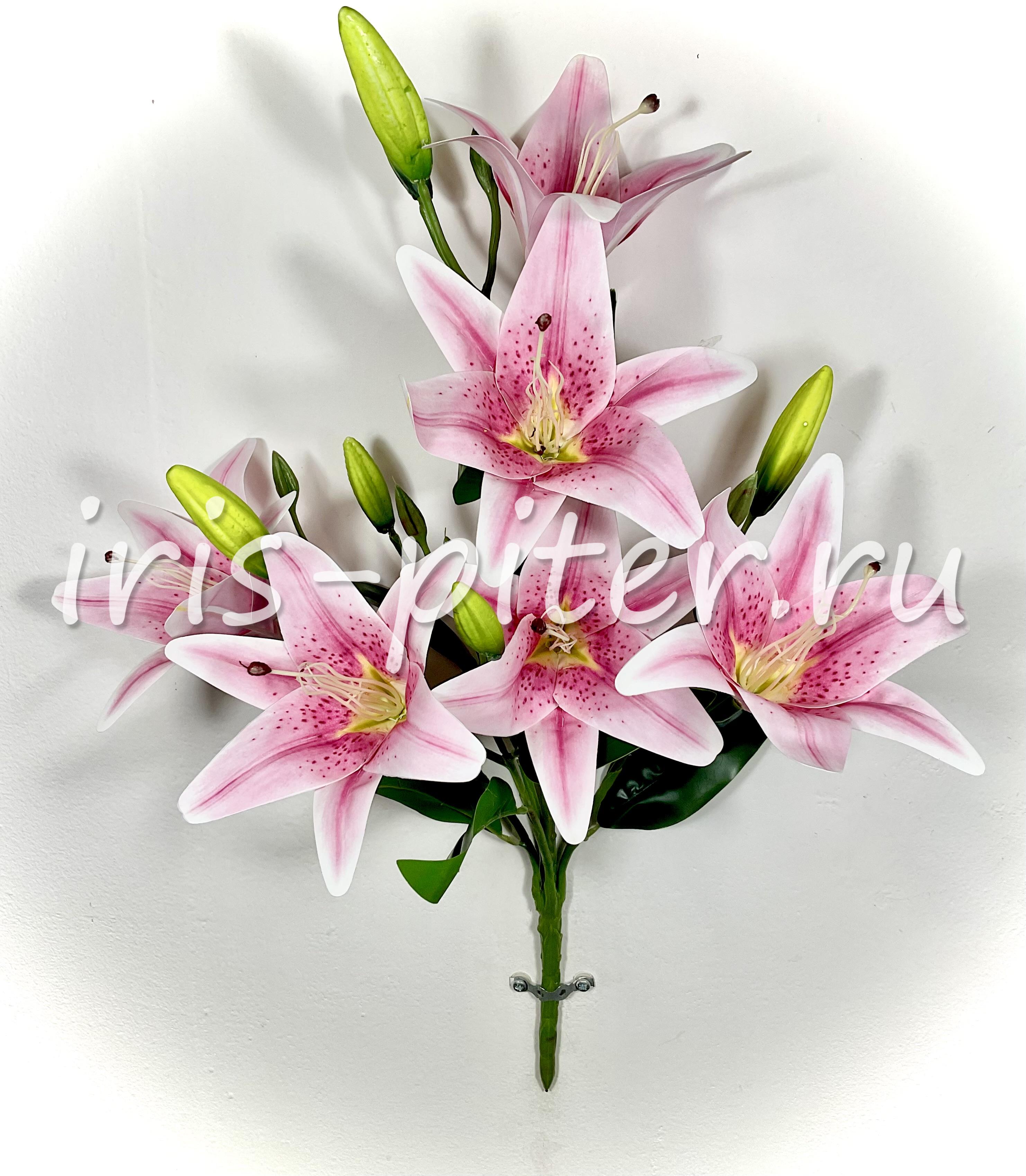 Букет лилия 6г 6бут латекс