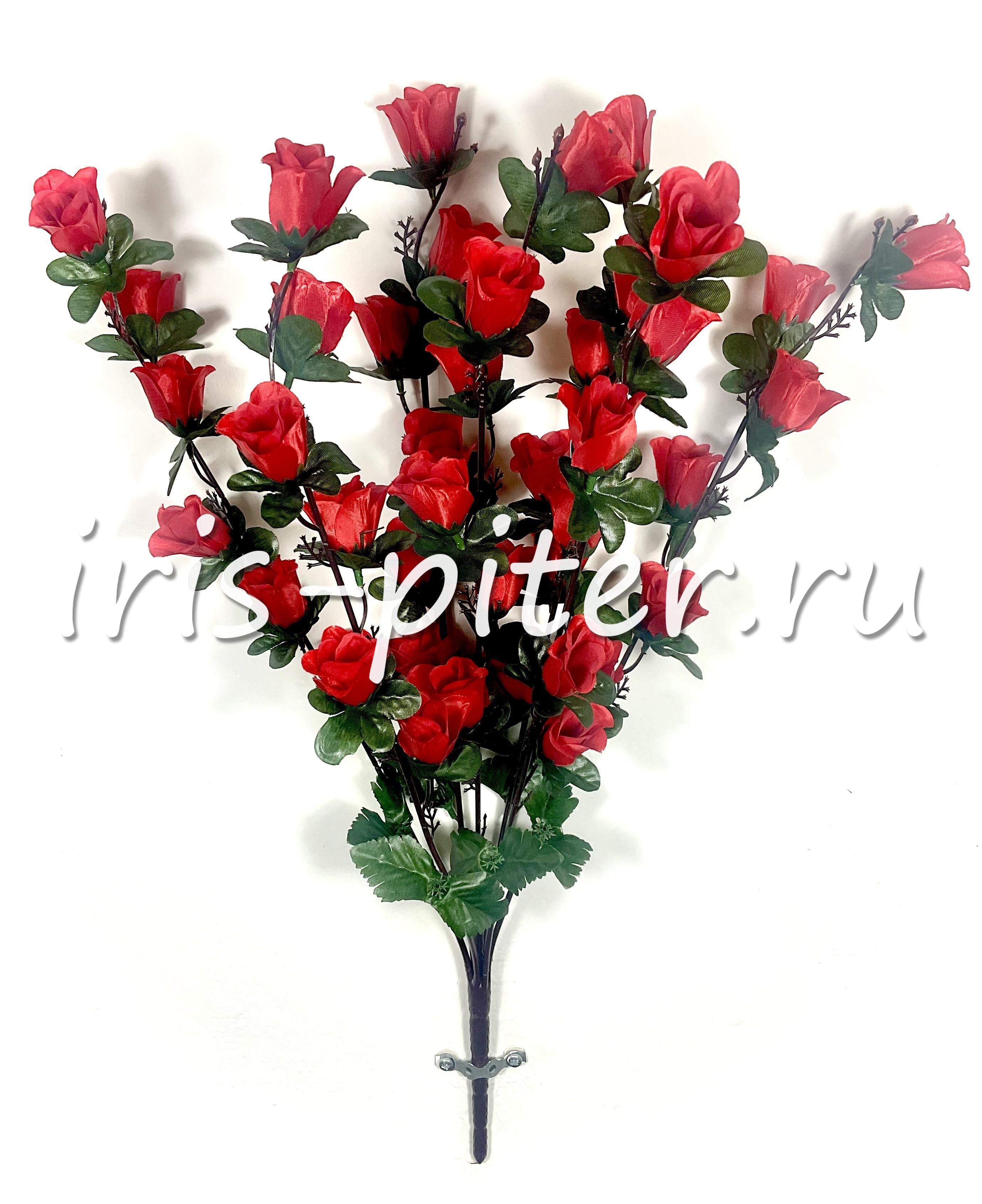 Букет роза 7вет 42г бутон