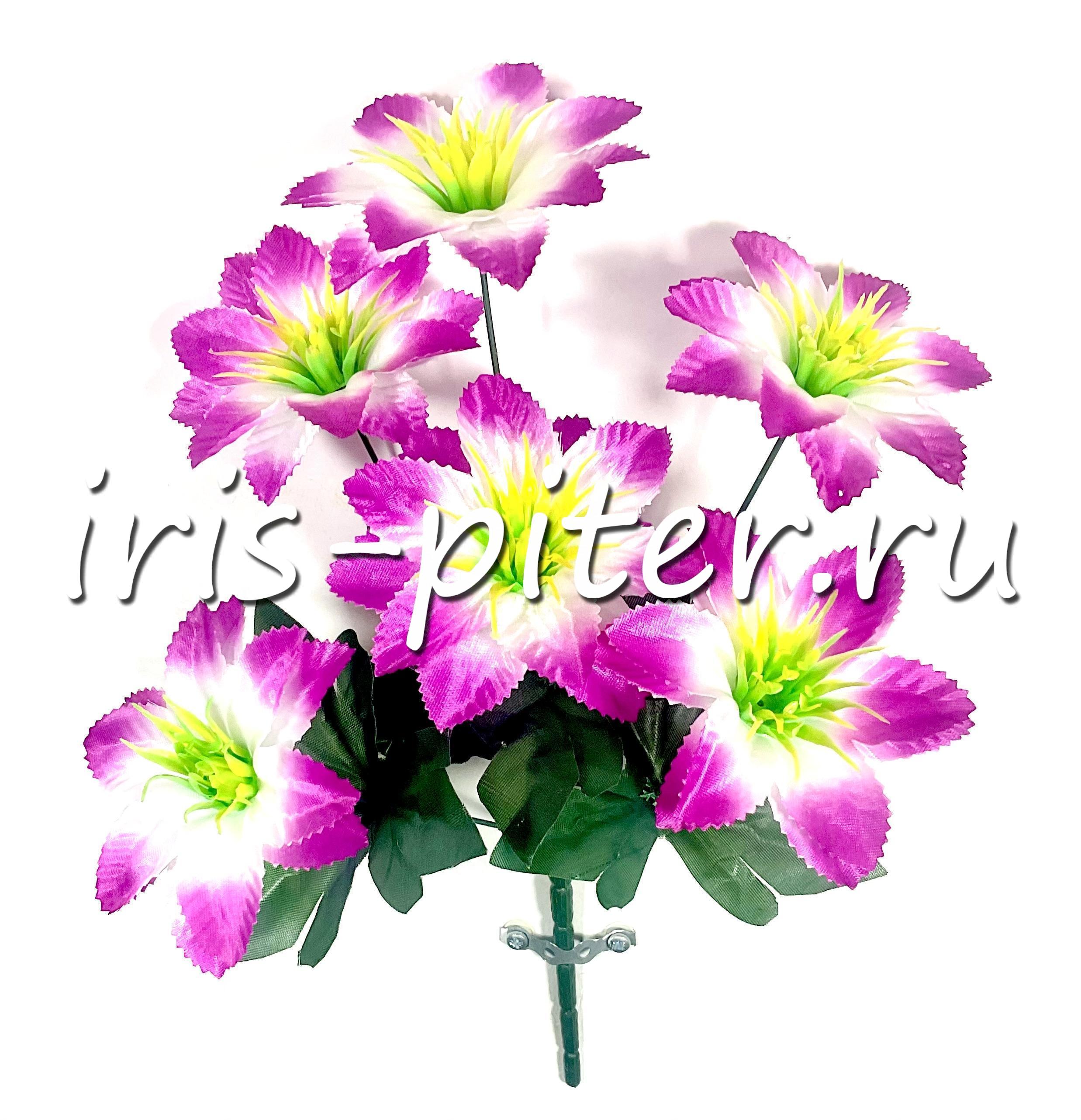 Букет колокольчик 6г атласный 