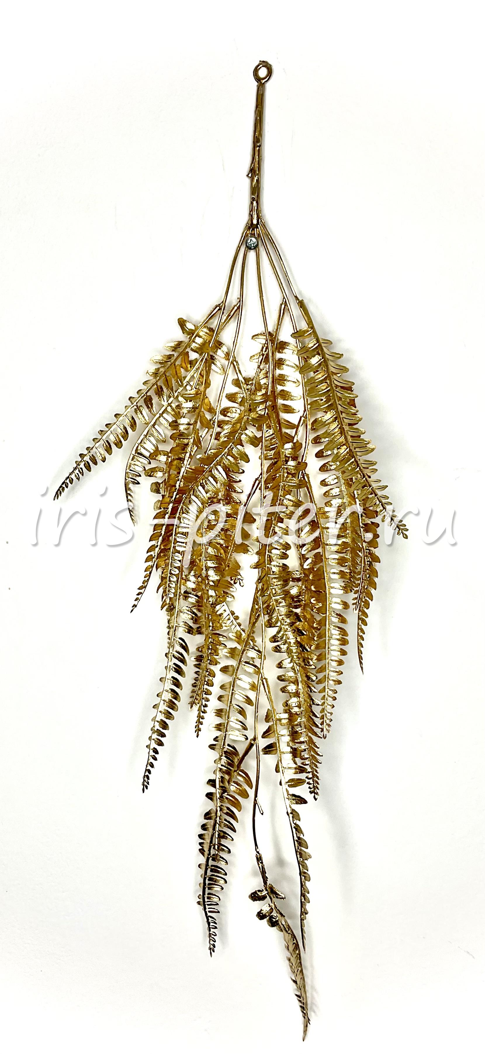 Ветка золотая папоротник