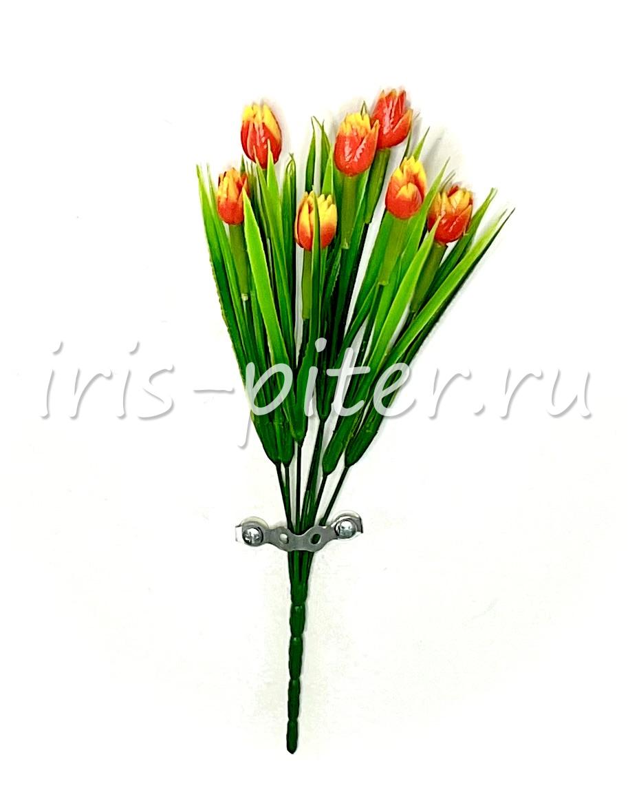 Букет крокус 7г с травой пластм