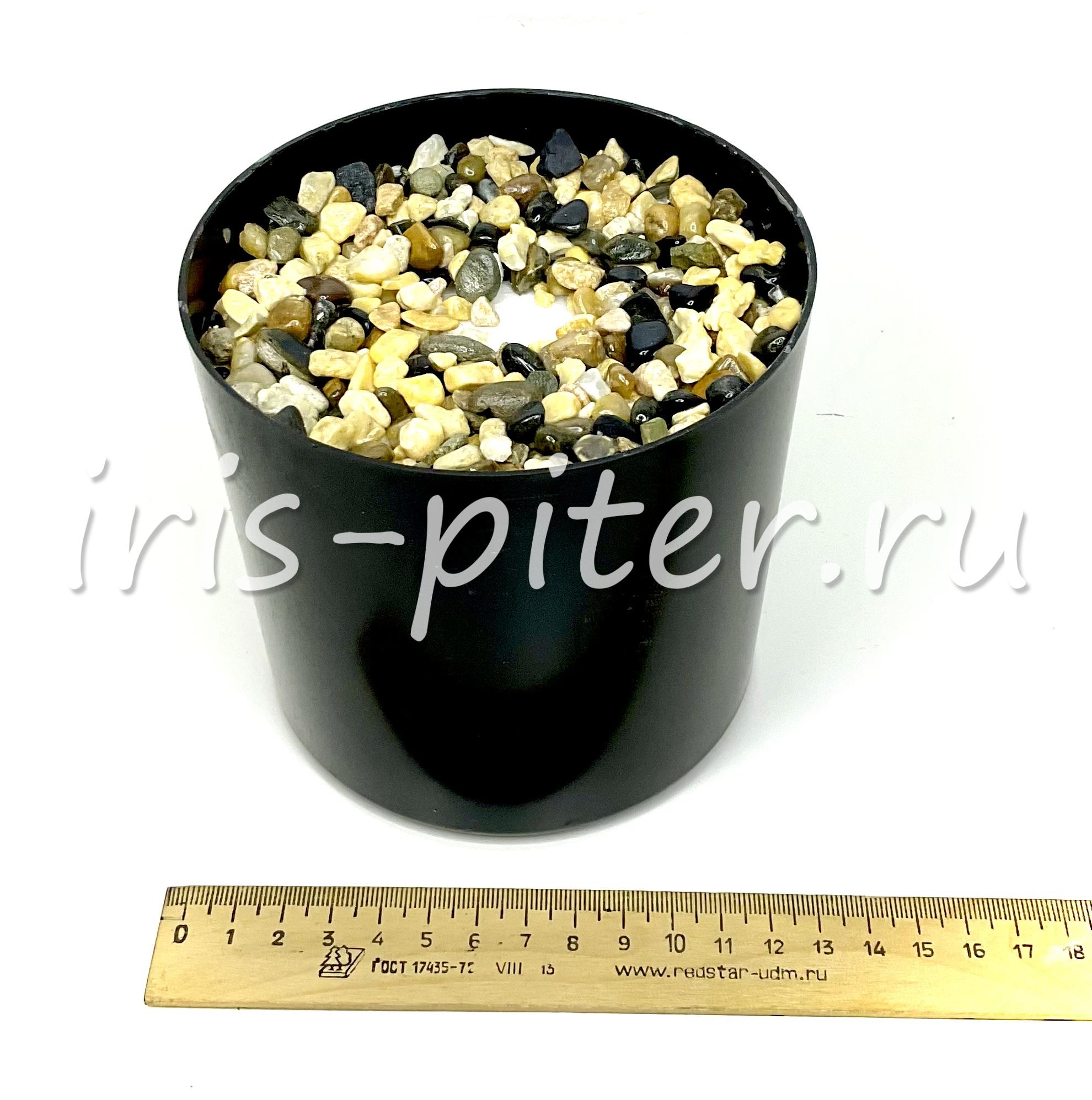 Горшок d12,5см черный