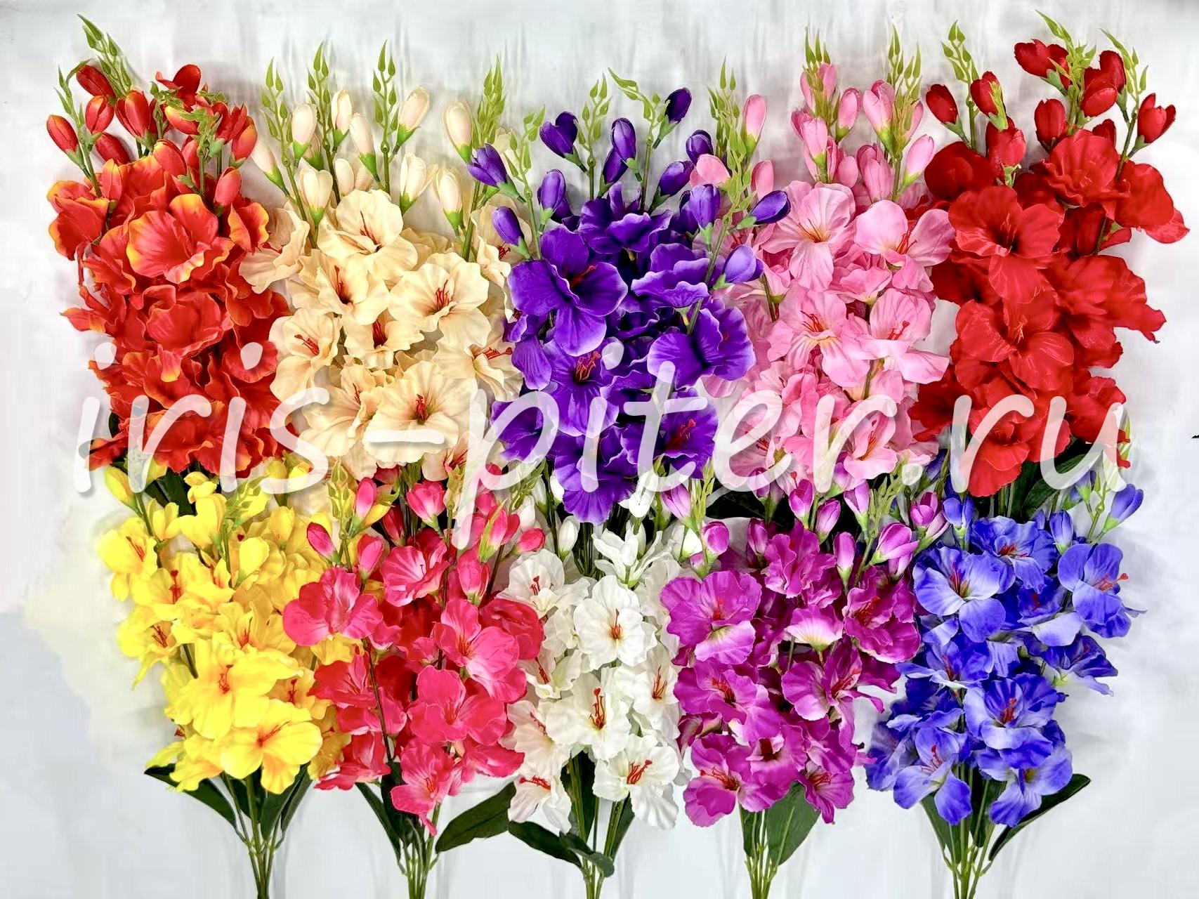 Букет гладиолус 5вет