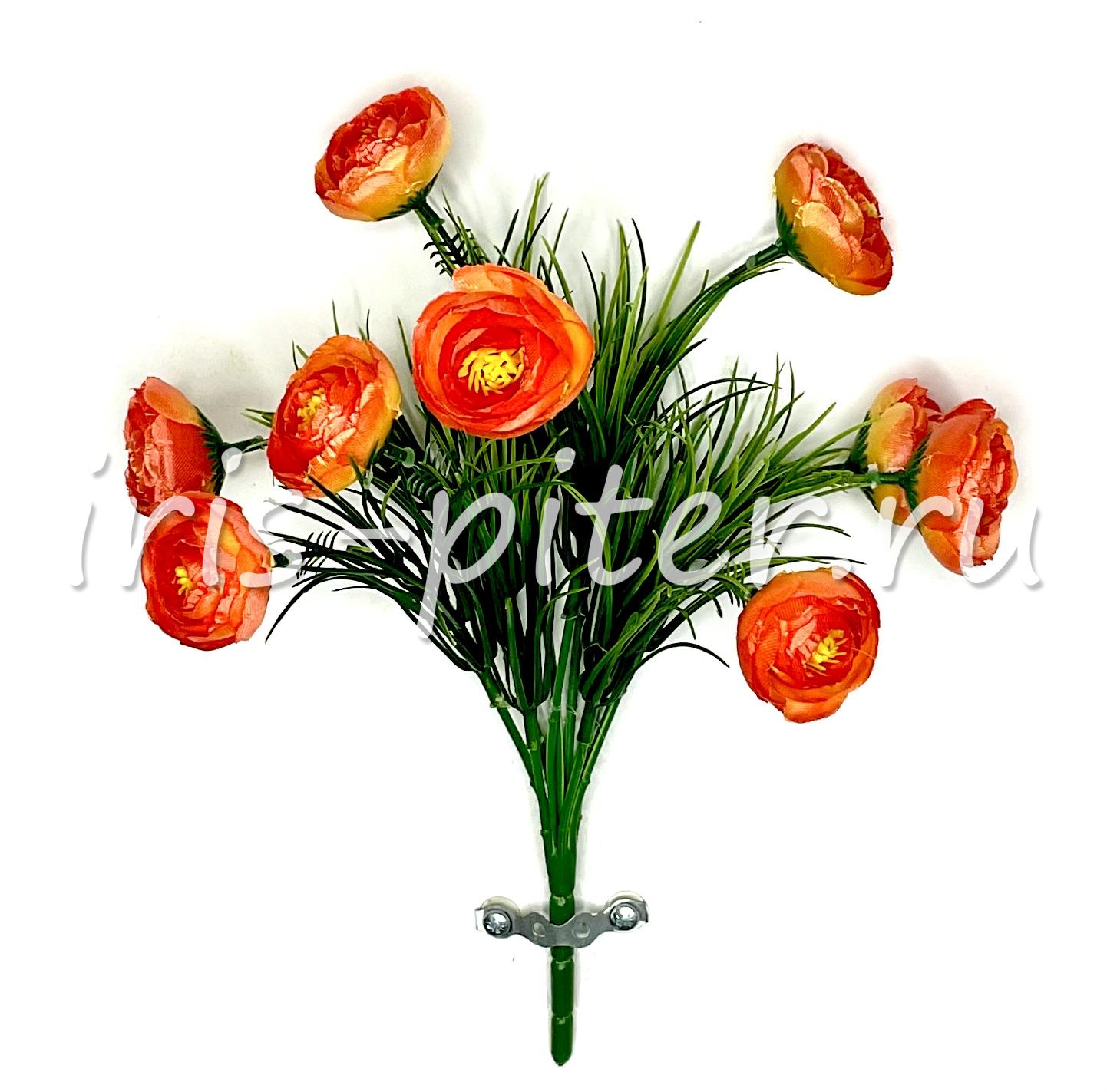 Букет камелия 9г с травой