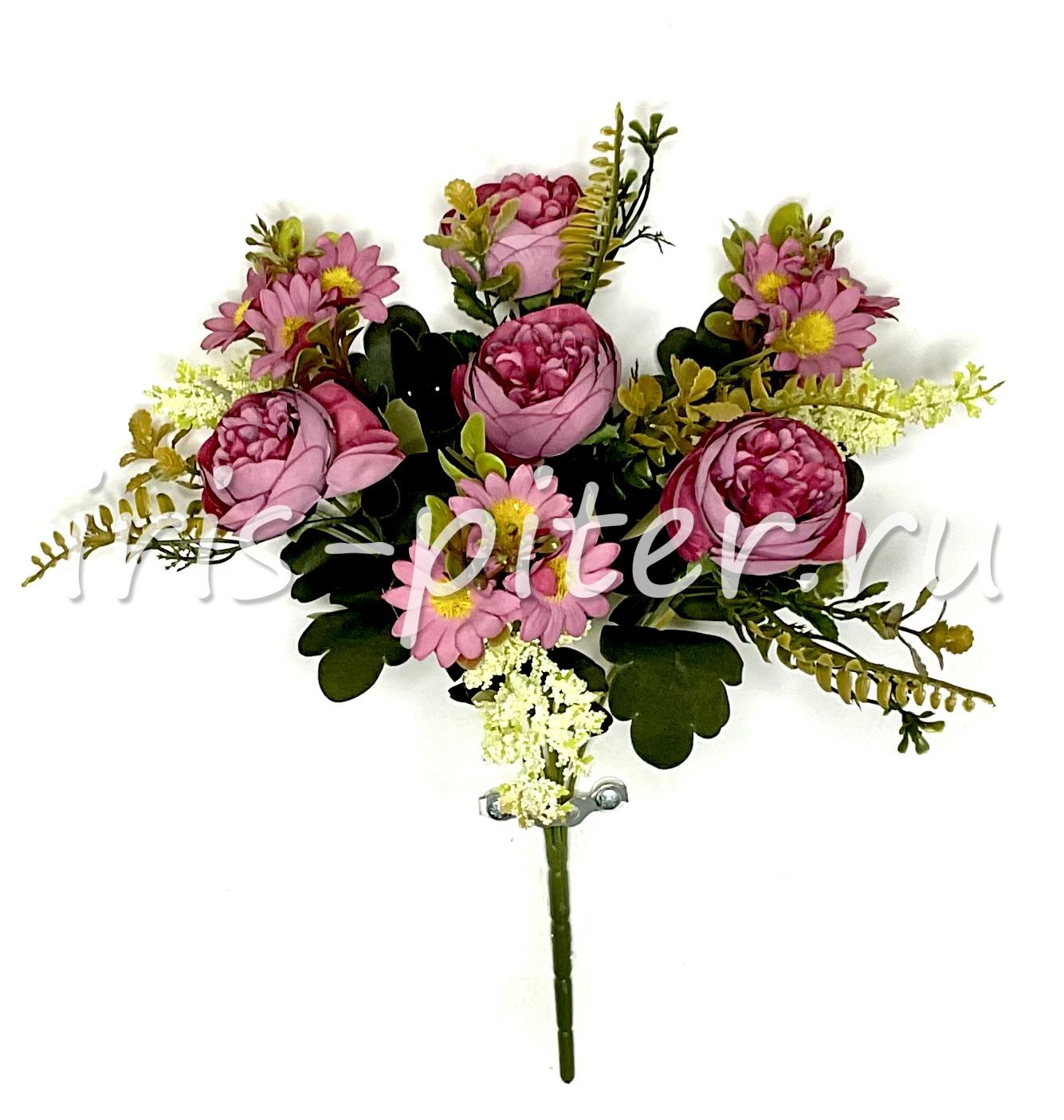 Букет пион 7г флористич