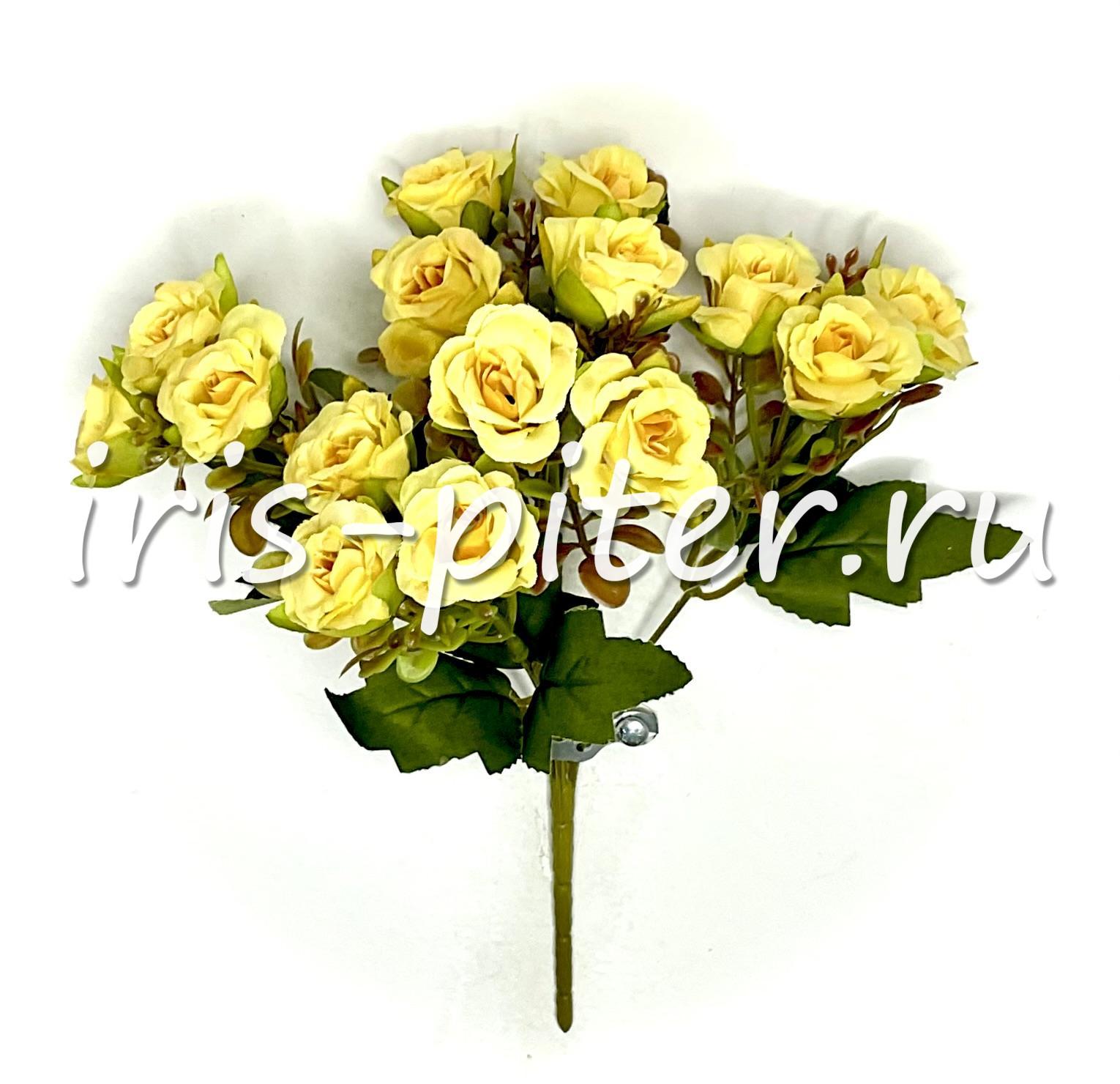 Букет роза 15г полубутон флористический