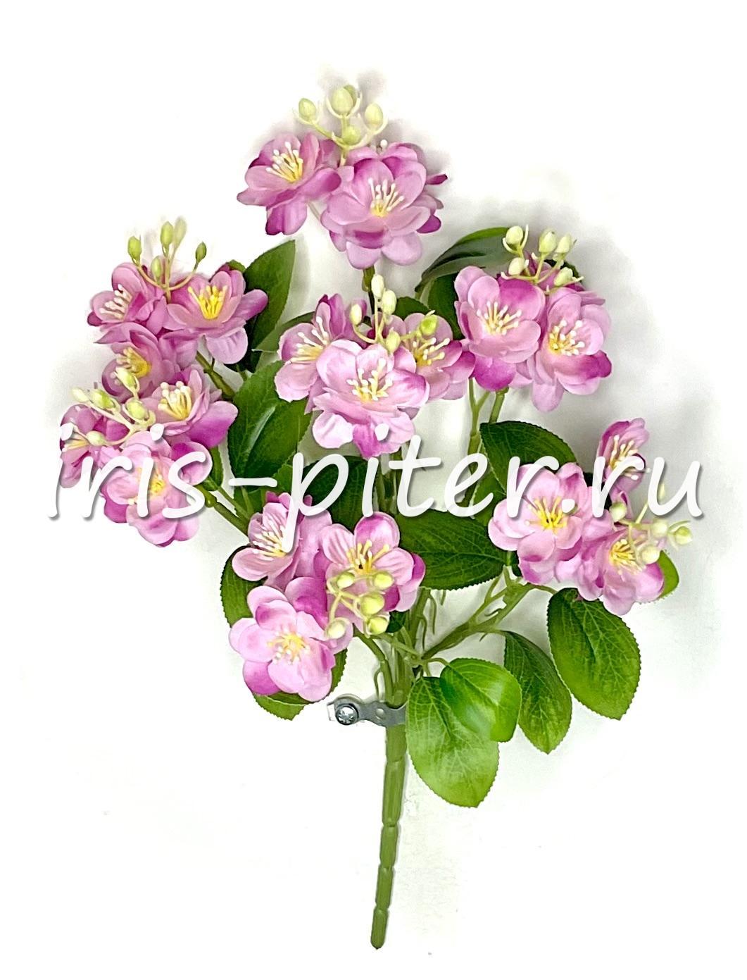 Букет яблоневый цвет 7в 21г