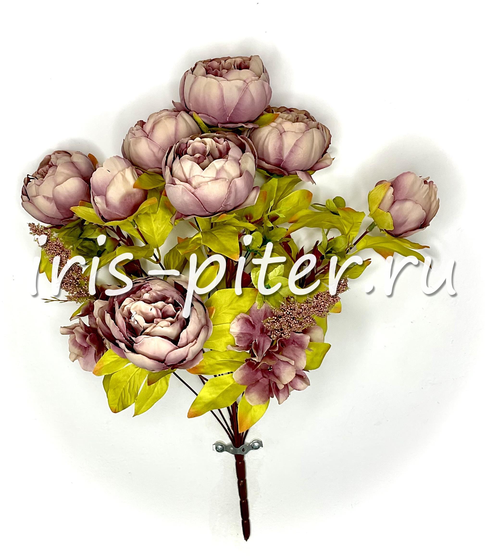 Букет пион 13вет 