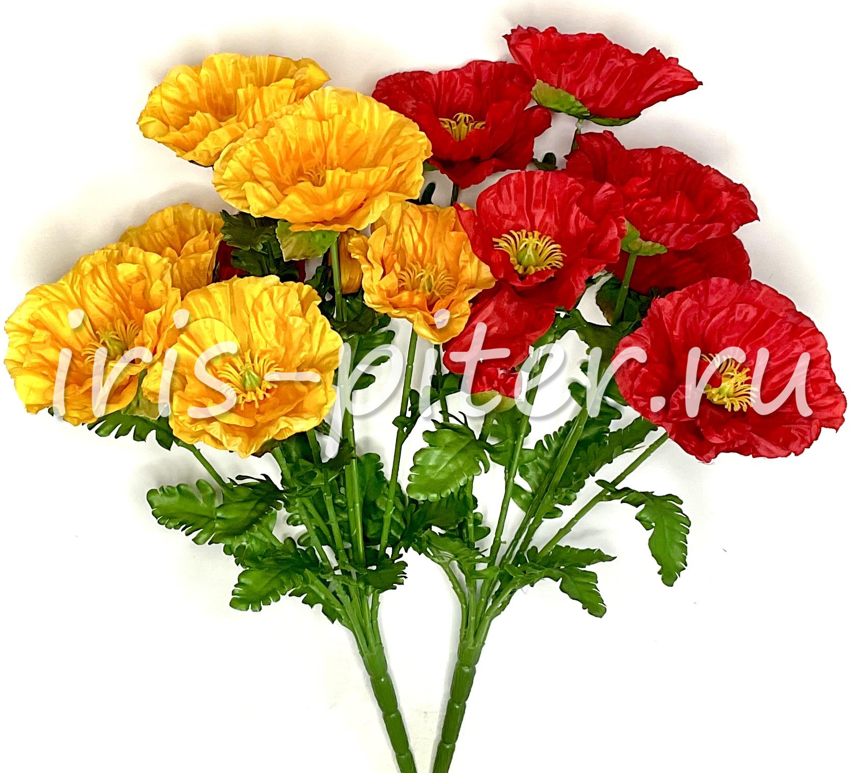 Букет мак 7г 2бут 