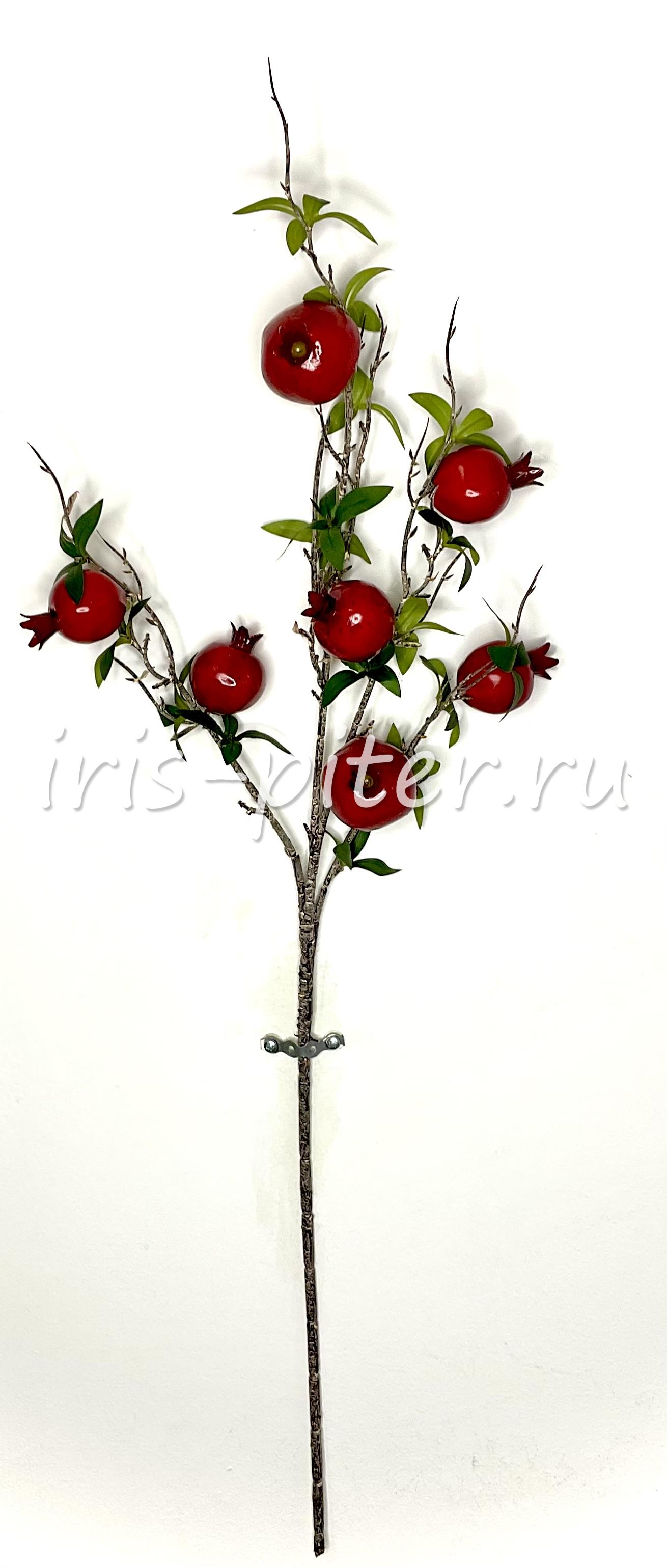 Ветка гранат 7 плодов